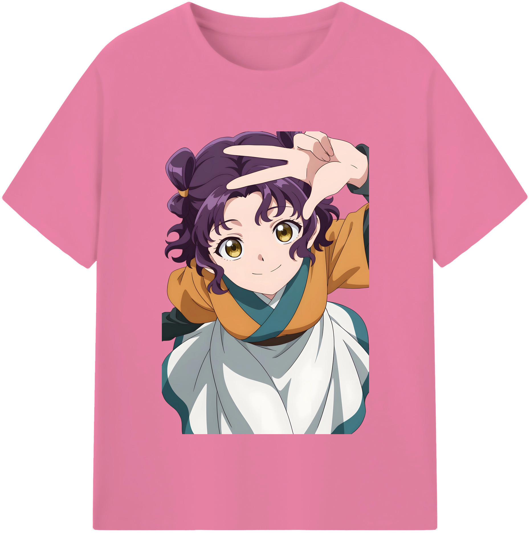 （画像用） 薬屋のひとりごと The Apothecary Diaries 綿100％半袖Tシャツ（フロントプリント）